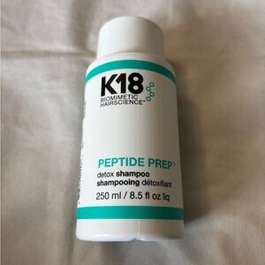 K18 peptide prep detox shampoo